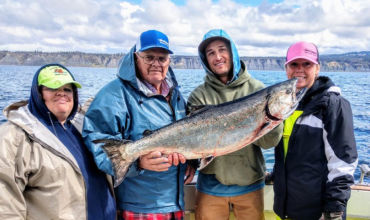Salmon Fishing in Homer, Alaska