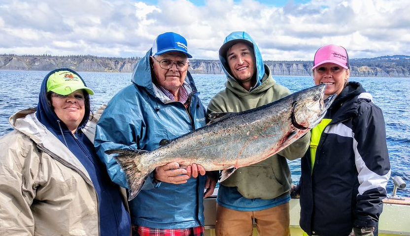 Salmon Fishing in Homer, Alaska